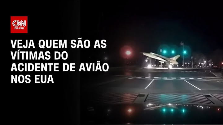 Veja quem são as vítimas de acidente de avião nos EUA | LIVE CNN