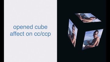 opened cube affect on cc/ccp
