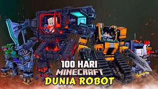 100 Hari Minecraft Dunia Robot