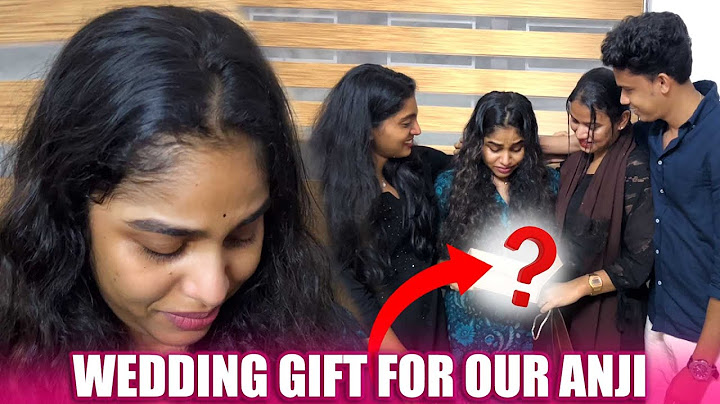 OUR SURPRISE WEDDING GIFT FOR ANJI 🥹 | ഞങ്ങളുടെ പ്രിയപ്പെട്ട അഞ്ജിക്ക് ❤️