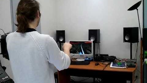 AudioGaming Interactive Music kinect prototype