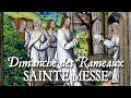 Procession  sainte messe du dimanche des rameaux  hosanna filio david