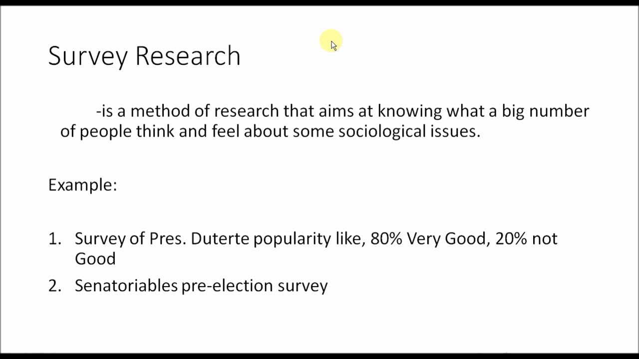 what is non experimental research design