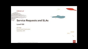 Service Requests and SLAs - Level 100