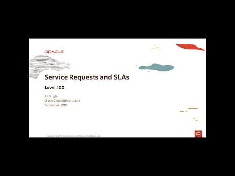 Service Requests and SLAs - Level 100