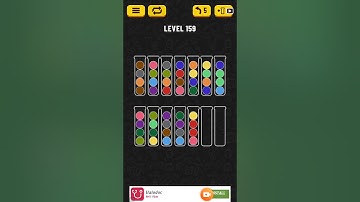 Ball sort puzzle level 159