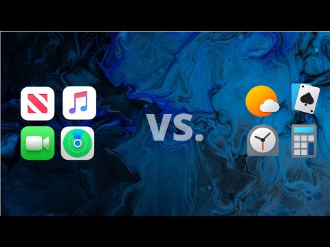 Mac OS Big Sur Icons VS. Windows 11 Icons