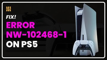 How To Fix PS5 Error NW-102468-1 |  PS5 Network Error NW-102468-1? Here’s How I Fixed It!