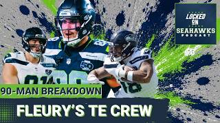 90-Man Breakdown: BIG NUMBERS Coming for Seattle Seahawks' Tight Ends in Brian Fleury's Offense?