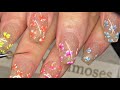Fun and Simple Spring Nail Art | Easy Neon Flower Nails