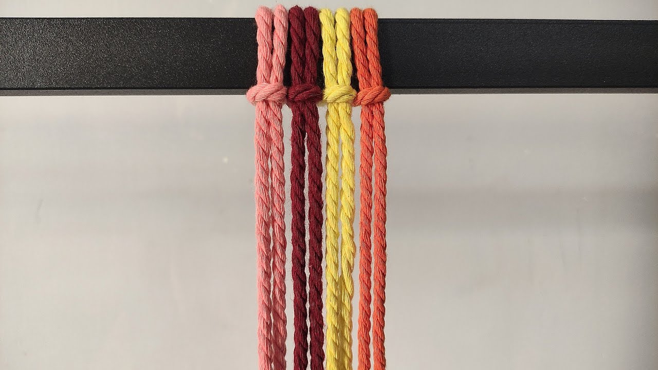 Macrame Knot Pattern Tutorial 🪢 | Simple & Repeatable Design