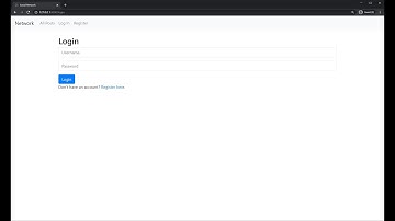 CS50W Project 4 - Network