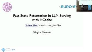 Information EUROSYS '25 | Fast State Restoration in LLM Serving with HCache Guide