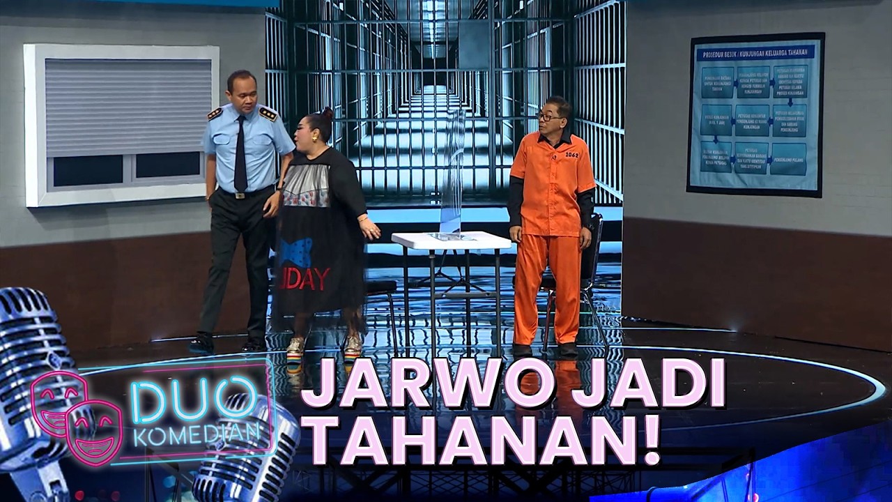 KIRAIN SEREM, TERNYATA KOCAK ! JARWO KWAT JADI TAHANAN CAK LONTONG | Duo Komedian