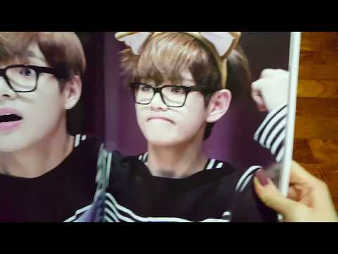 V an Angel - Bts V fansite goods unboxing  @sugakookie2910