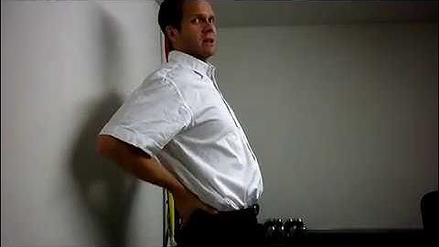 Lumbar shift self-correcction