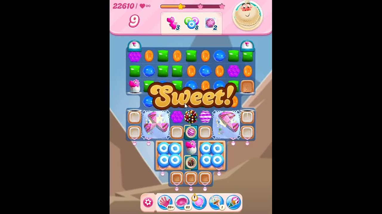 Candy Crush Saga Level 22610 - NO BOOSTERS | SKILLGAMING ✓ - YouTube