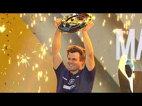 THIS GAME MADE MAGNUS CARLSEN CHAMPION OF THE ESPORTS WORLD CUP