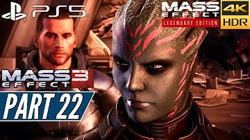 MASS EFFECT 3 LEGENDARY EDITION (PS5) Walkthrough Gameplay PART 22 [4K 60FPS HDR] - No Commentary