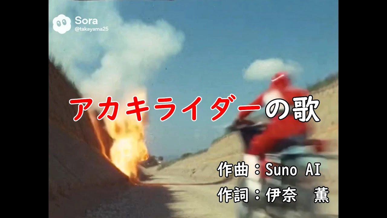 【MV】「アカキライダーの歌」Full ver. 
