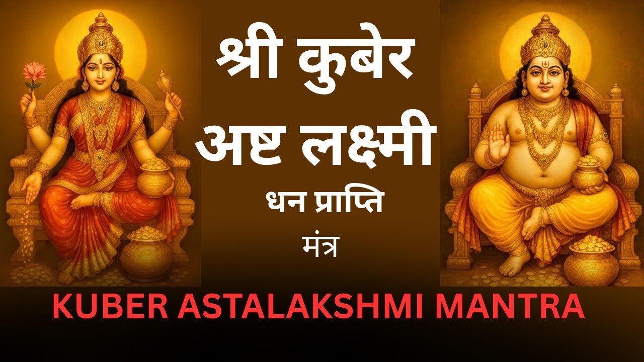 Shri Kubera Ashta Lakshmi Mantra|श्री कुबेर अष्ट लक्ष्मी धन प्राप्ति| Attract Wealth & Prosperity