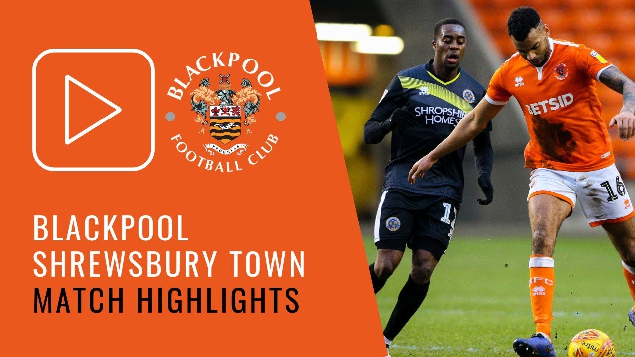 Highlights | Blackpool 0 Shrewsbury Town 0 football score