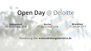 Open Day @ Deloitte Teaser