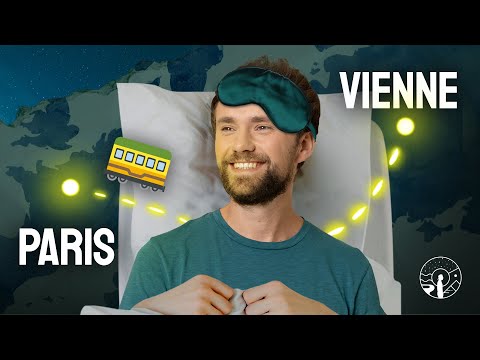 JE  VOYAGE AU COEUR DE L'EUROPE EN TRAIN DE NUIT !