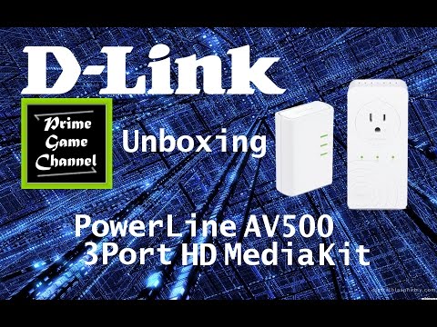 Unboxing D-Link PowerLink AV500 3-Port Media Starter Kit Unboxing D-Link PowerLink AV500 3-Port Media Starter Kit