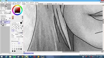 Outline Tutorial [Paint Tool SAI]