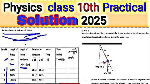 Class 10th physic important practice 2025 paper | practice solution in exam | practical physics 2025
