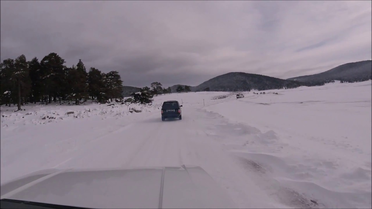 Range Rover L322 **Going sideways @ snow** - YouTube