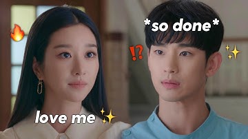 Ko Moon Young being unapologetically thirsty for Gang Tae for 5 minutes straight