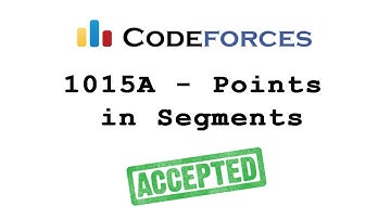 Codeforces "1015A - Points in Segments" solution( Bangla ) | Cpp language
