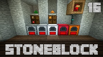 StoneBlock Modpack Supporter Server Ep. 16 Starting Rainbow Generator Automation