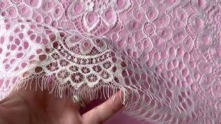 Ivory Raschel Lace - Wilona screenshot 1