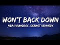 YoungBoy Never Broke Again, Bailey Zimmerman & Dermot Kennedy - Won't Back Down (Lyrics)