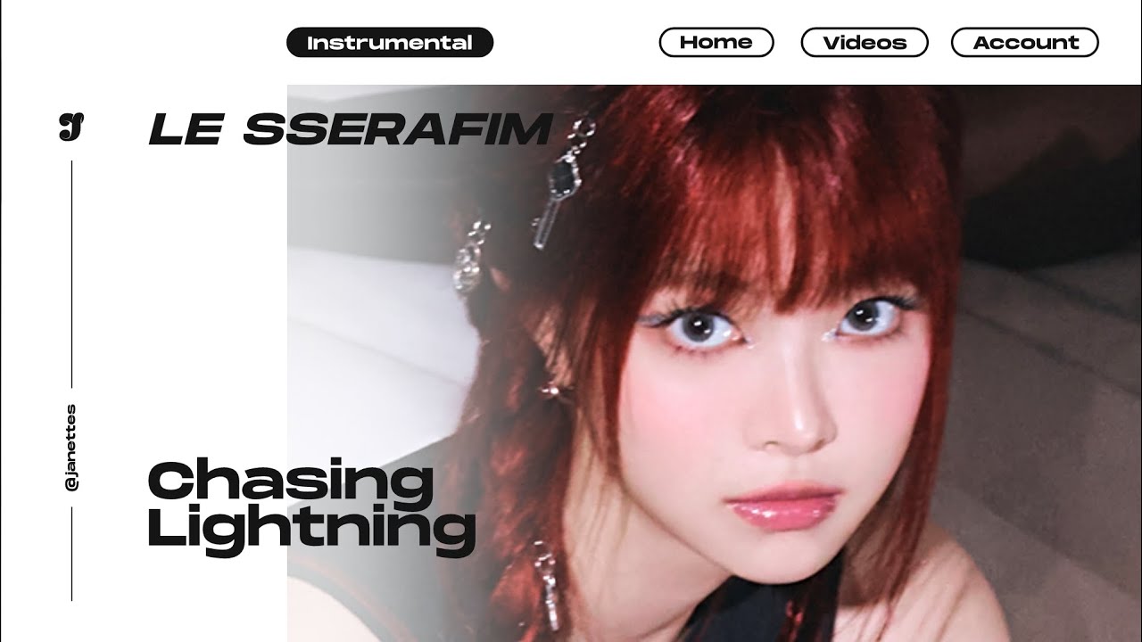 LE SSERAFIM – Chasing Lightning | Instrumental