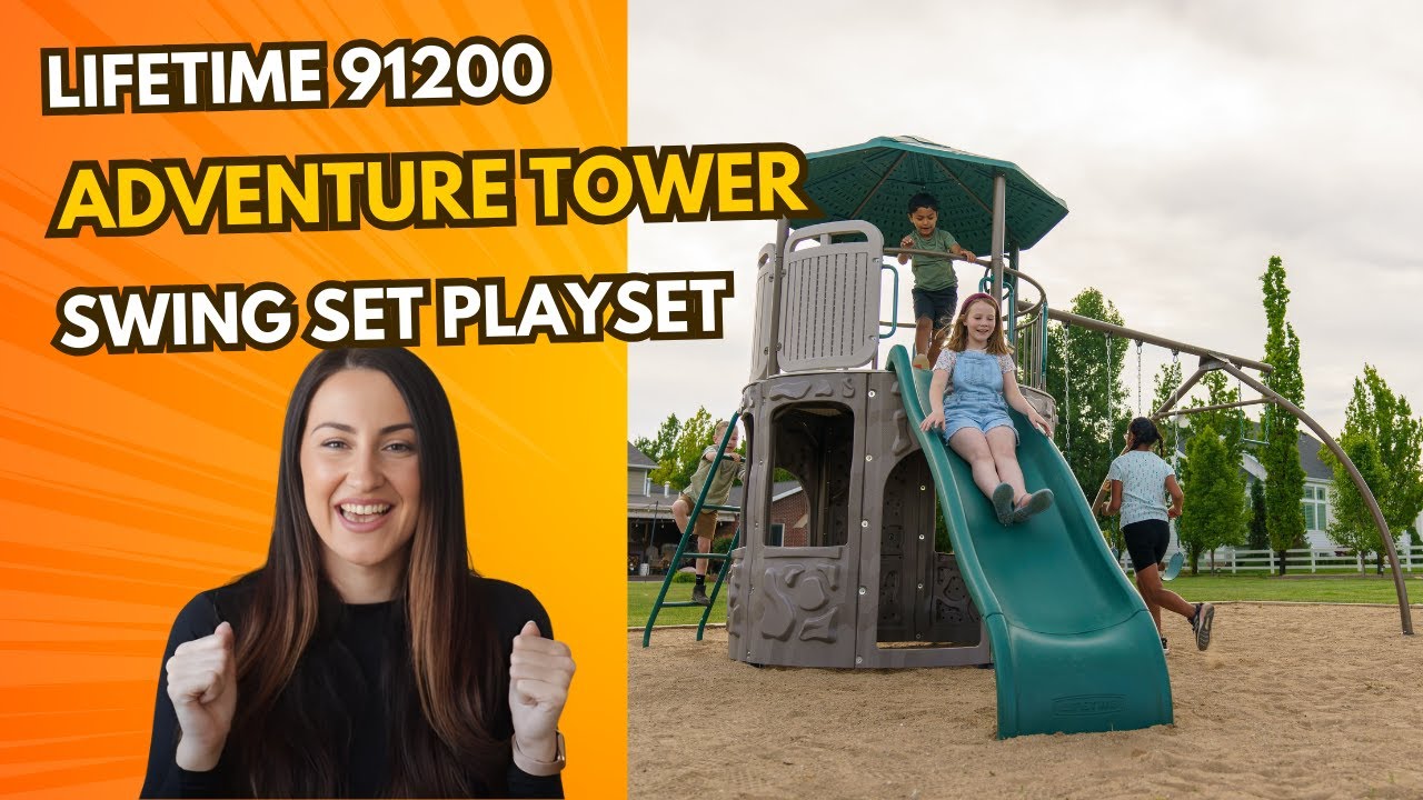 What makes the Lifetime 91200 Adventure Tower so much FUN for children?