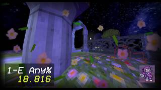 1-E Any% in 18.816s