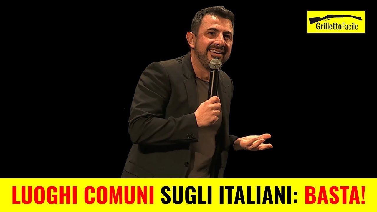 Luoghi Comuni sugli Italiani: BASTA! | Sergio Giuffrida * STAND UP COMEDY ITA *