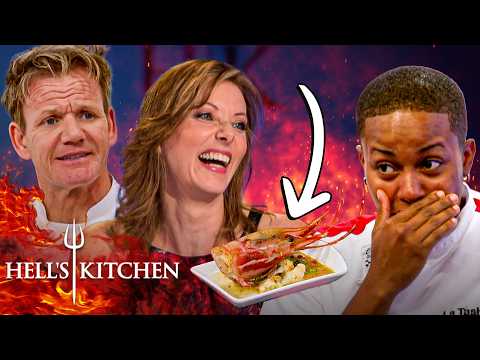 Chef Ramsay & Tanya Steele Face Bizarre Dishes in Amuse Bouche Challenge | Hell's Kitchen