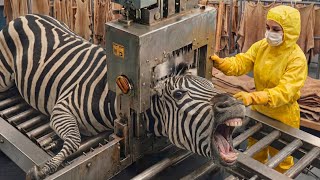 How Zebra Leather Jackets Are Actually Made  Real Process 2026