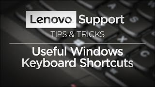 Tips & Tricks - Useful Windows 10 Keyboard Shortcuts