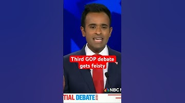 Vivek Ramaswamy & Nikki Haley have heated exchange at third Republican debate