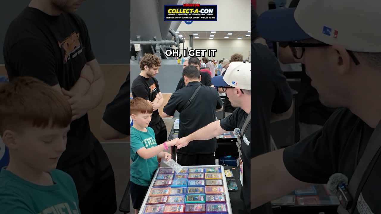 We help build collections any way that we can 🤜🤛 #pokemon #vendorpov #cardshow #charizard #lapras