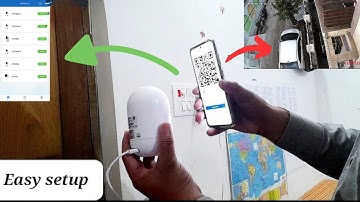 CP-E24A smart wifi cctv camera setup_wifi connection/ezykam camera connect to mobile #Cp plus e24A