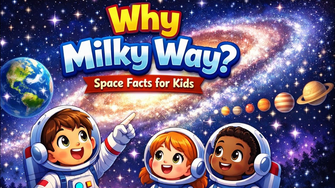 Why Is Our Galaxy Called the Milky Way? | Space Facts for Kids - YouTube