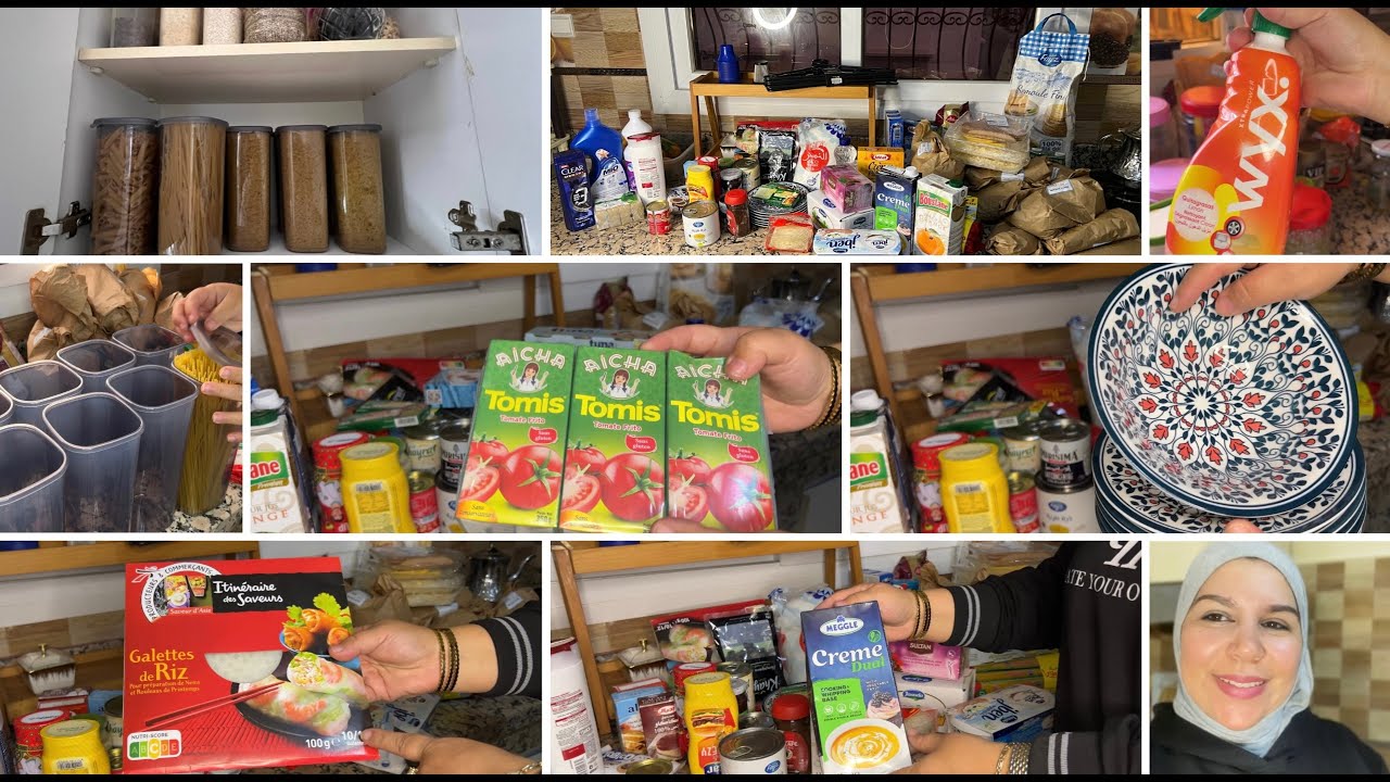 نهار التقدية🛒طريقتي في التنظيم👌منظمات عملية 😍 حيدت عليا الروينة في البلاكار