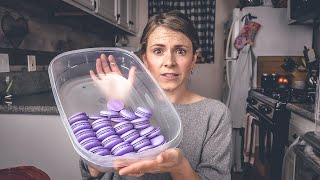 How To Store Your Macarons Properly. A Bake Toujours Baking Vlog.